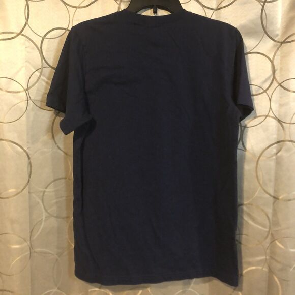 Tom Brady King of the North New England Patriots Medium T-Shirt Blue Graphic Tee - Picture 4 of 5